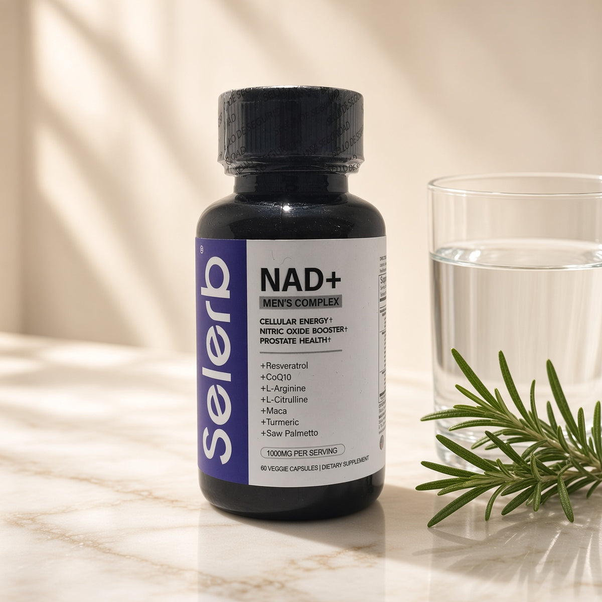 NAD+ Mens · Energía y Vitalidad Masculina